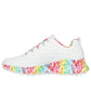 Skechers Women's UNA LITE EXUBERANT HEARTS Sneakers 177976 WMLT