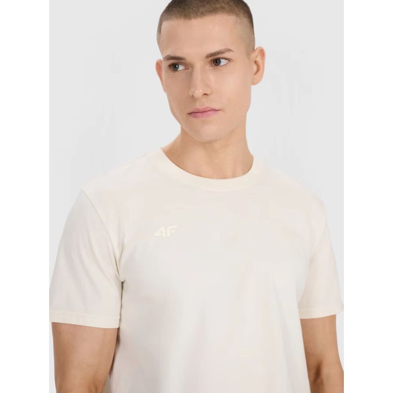 Men's t-shirt with print 4F 4FRSS25TTSHM2687-11S *Kategoria tymczasowa Your Sports Performance