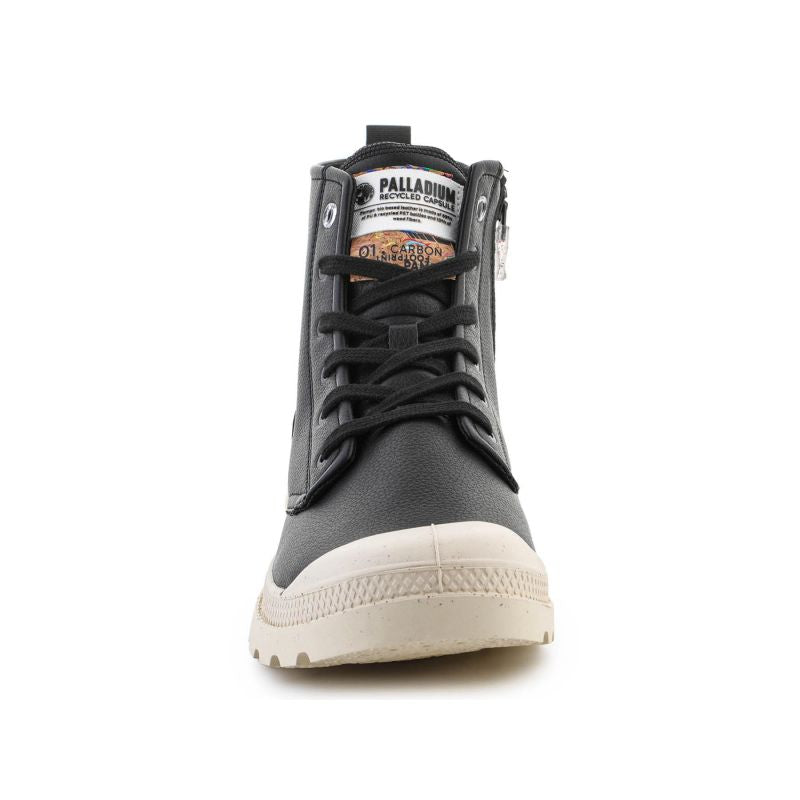 Palladium Pampa Hi Re-Vegan Leather U shoes 74378-008-M Black Footwear/Lifestyle/Palladium Your Sports Performance