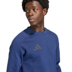 Men's adidas Tiro 26 Travel Crew sweatshirt navy blue KD1145