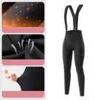 Rockbros YDCK006 TVI Women's Cycling Bib Shorts with Pad Size S - Black