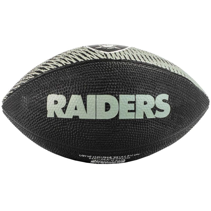 Ball Wilson NFL Team Tailgate Las Vegas Raiders Jr Ball WF4010017XBJR Accessories/Balls/American Football Your Sports Performance