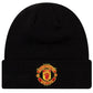 New Era Core Cuff Beanie Manchester United FC Hat 11213215 Black One size In preparation Your Sports Performance