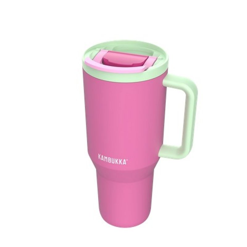 Kambukka Rio Tumbler 950ml Thermal Mug with Straw, Bubblegum Mint AGD - Produkty/Termosy i kubki termiczne Your Sports Performance