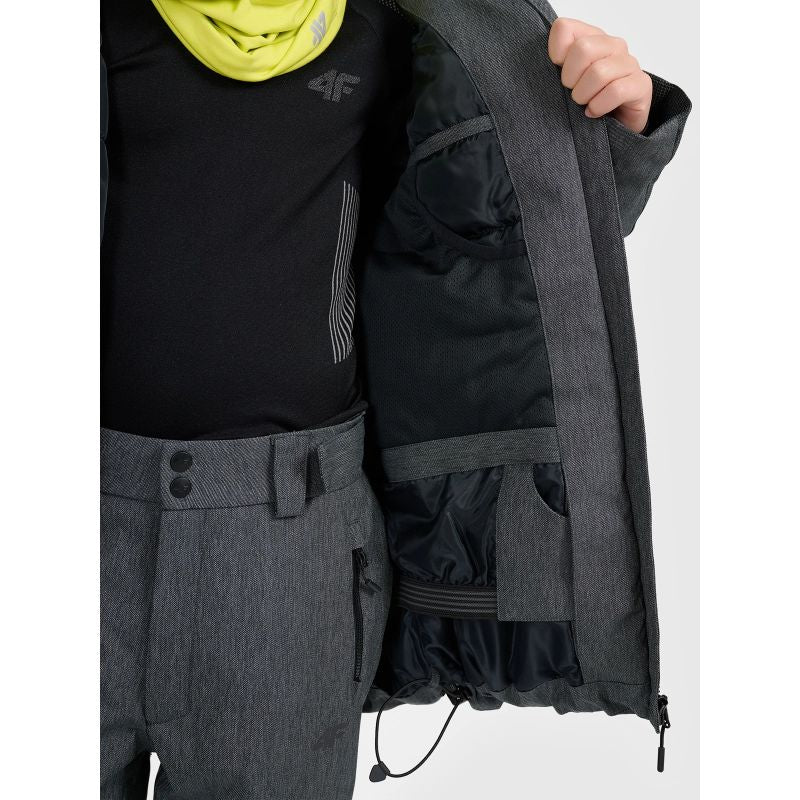 Children's snowboard jacket 10000 membrane 4F 4FJRAW25TTJAU1039-20S *Kategoria tymczasowa Your Sports Performance