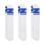 Nike Everyday Elevated Crew Socks 3 Pairs White and Blue IM7949 904