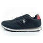 US Polo Assn sports shoes sneakers men's fashionable comfortable navy blue Your Sports Performance