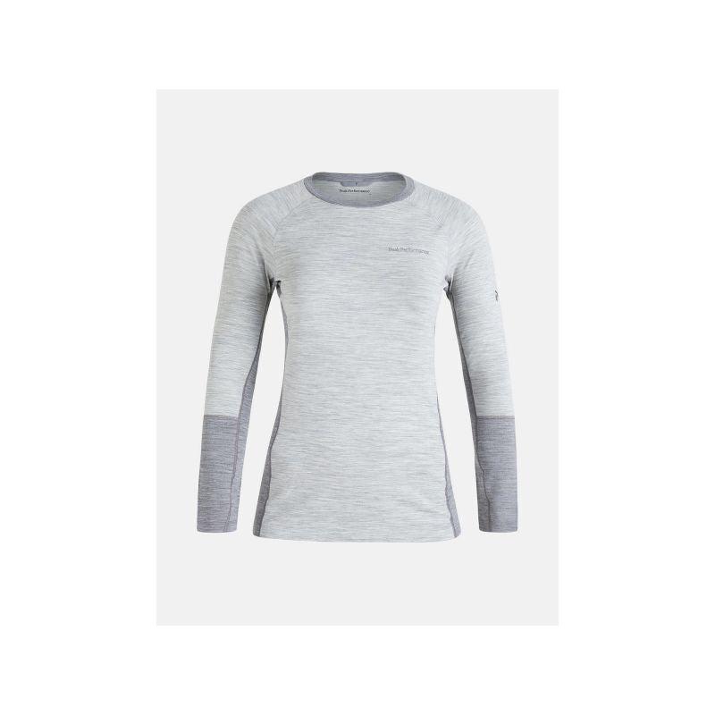 Peak Performance W Magic Crew Thermal Shirt Gray Import z PMSport Your Sports Performance