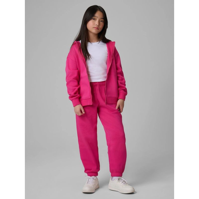 Girls' jogger sweatpants 4F 4FJRSS26TTROF1795-12S