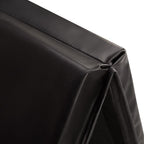 Folding gymnastics mattress black 2400x1200x50mm HMS MGS01 In preparation Your Sports Performance