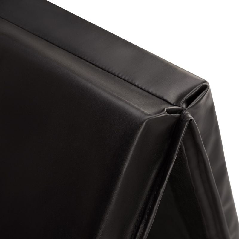 Folding gymnastics mattress black 2400x1200x50mm HMS MGS01 In preparation Your Sports Performance