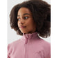 Regular girls' fleece with stand-up collar 4F Junior 4FJWSS24TFLEF166-54S *Kategoria tymczasowa Your Sports Performance