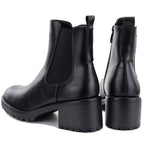 Women's ankle boots, insulated, black, Potocki SZ12742