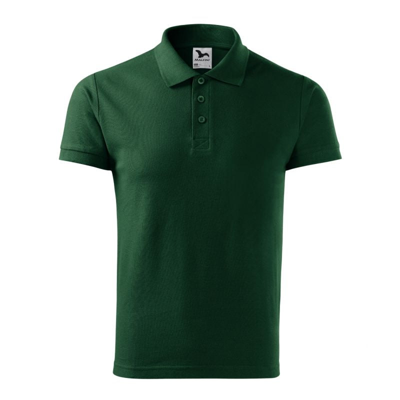 Malfini Cotton M MLI-212D3 polo shirt dark green Clothing/Lifestyle/T-shirts/Malfini Malfini