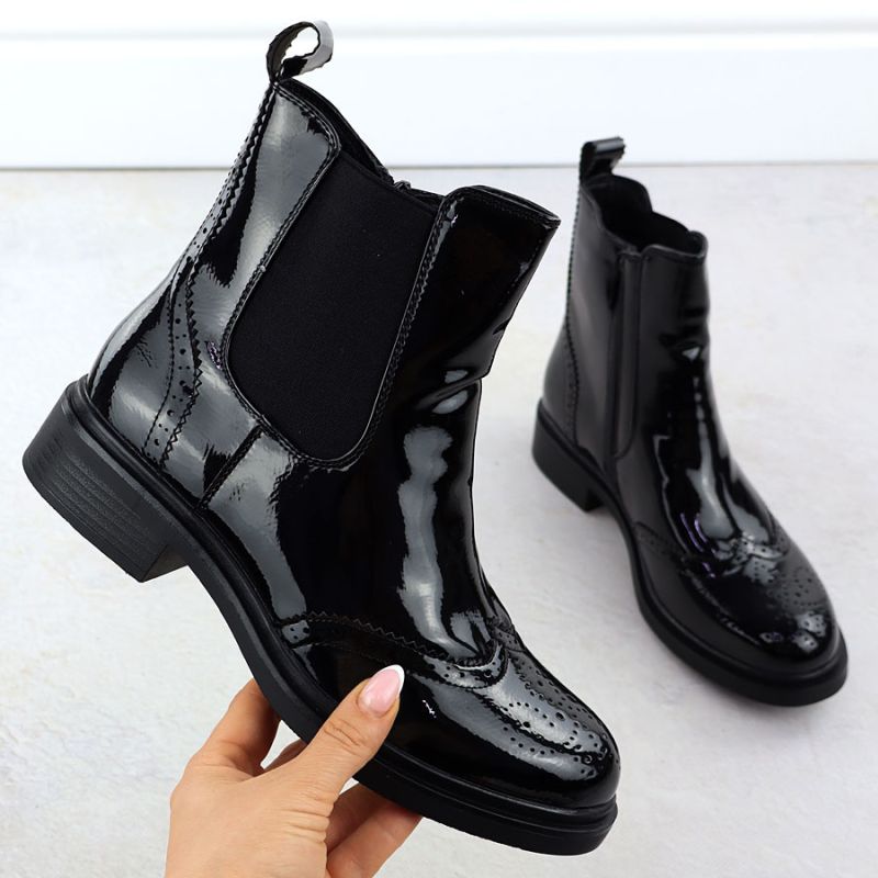Women's black worker boots with socks Sabatina To be categorized Your Sports Performance