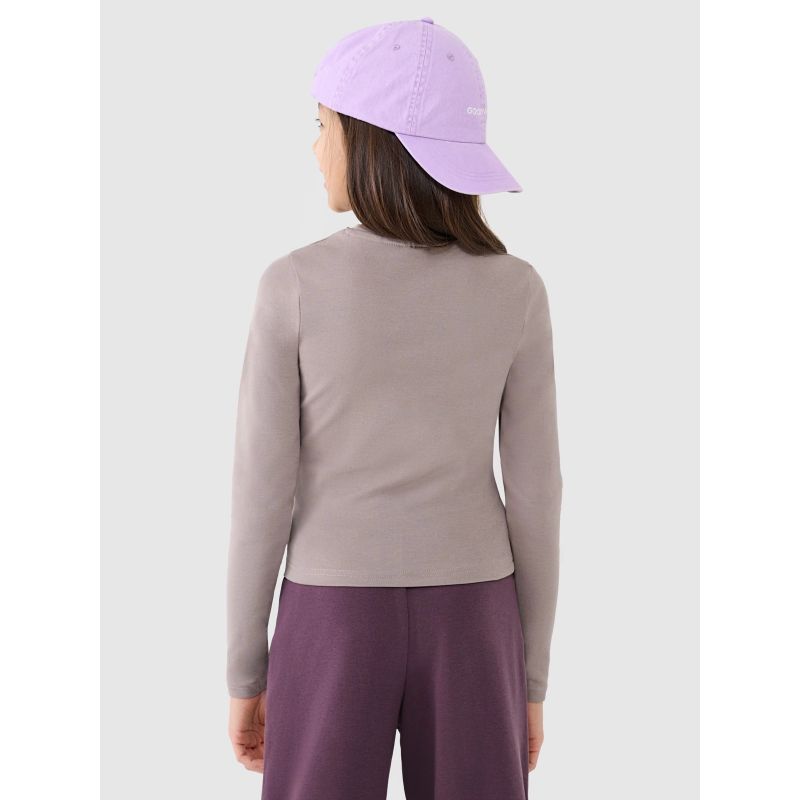 Longsleeve slim smooth girls 4F 4FJRSS25TLONF505-83S *Kategoria tymczasowa Your Sports Performance