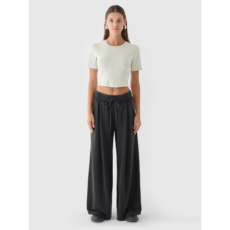 Women's crop top slim plain 4F 4FRAW24TTSHF2581-47S *Kategoria tymczasowa Your Sports Performance
