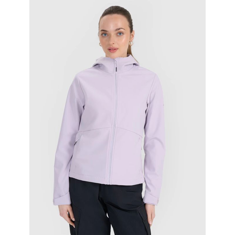 Windproof 5000 membrane softshell jacket for women 4F 4FWSS25TSOFF320-52S *Kategoria tymczasowa Your Sports Performance
