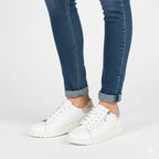 Women's white leather sneakers eVento 138 To be categorized Your Sports Performance