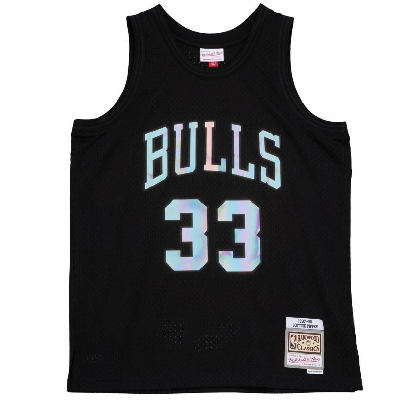 Mitchell & Ness NBA Chicago Bulls Scottie Pippen Swingman T-shirt - SMJYLF19035-CBUBLCK97SPI Koszulki NBA Your Sports Performance