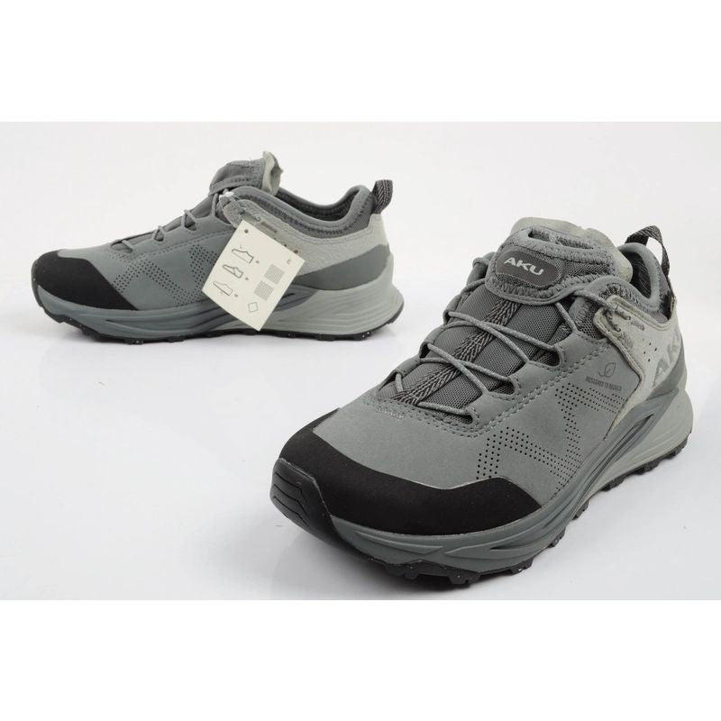 Aku women's trekking sports shoes Omnia V-Light GTX durable gray To be categorized Your Sports Performance