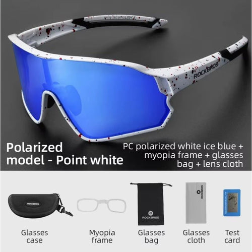 Rockbros 14120009004 polarized sports glasses Rockbros/Odzież Rowerowa/Okulary/Polaryzacyjne Your Sports Performance