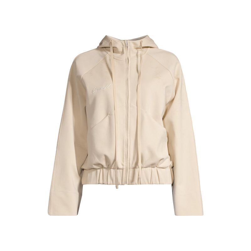 CASALL Aria Zip Hoodie Jacket, beige