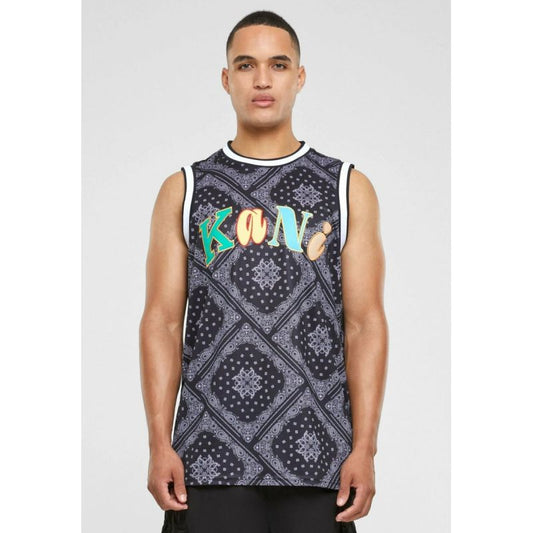 Karl Kani Woven Signature Paisley Basketball Tank M 6031440 Clothing/Lifestyle/T-shirts/Karl Kani Your Sports Performance