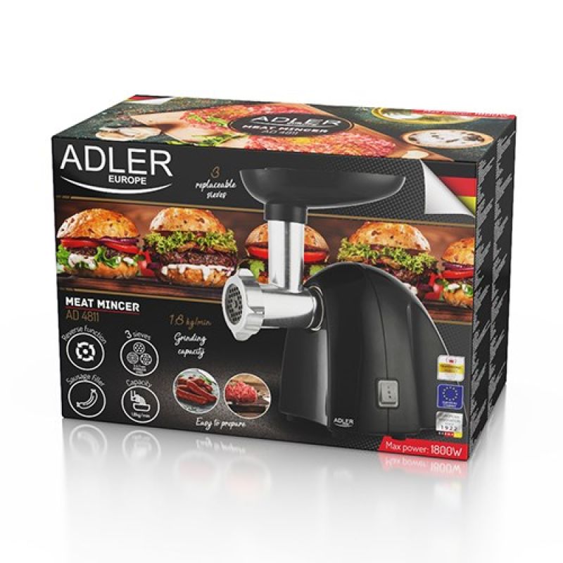 ADLER AD 4811 meat grinder AGD - Produkty/Maszynki do mielenia Your Sports Performance