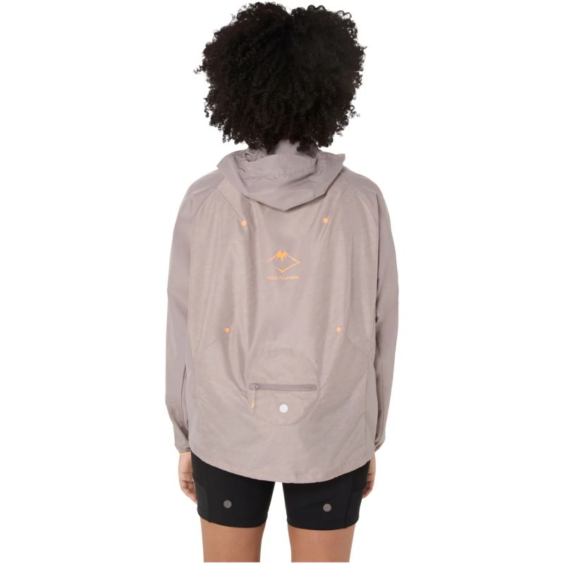 ASICS Fujitrail Packable Windbreaker 2012D313-020 Gray L In preparation Your Sports Performance