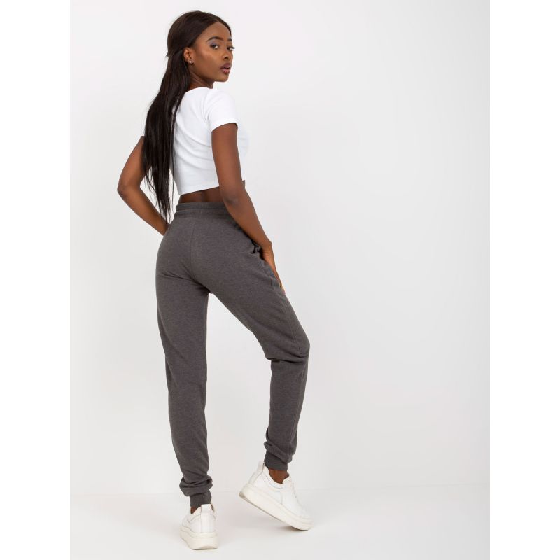 Dark gray melange basic jogger sweatpants (B-005.05) In preparation Your Sports Performance