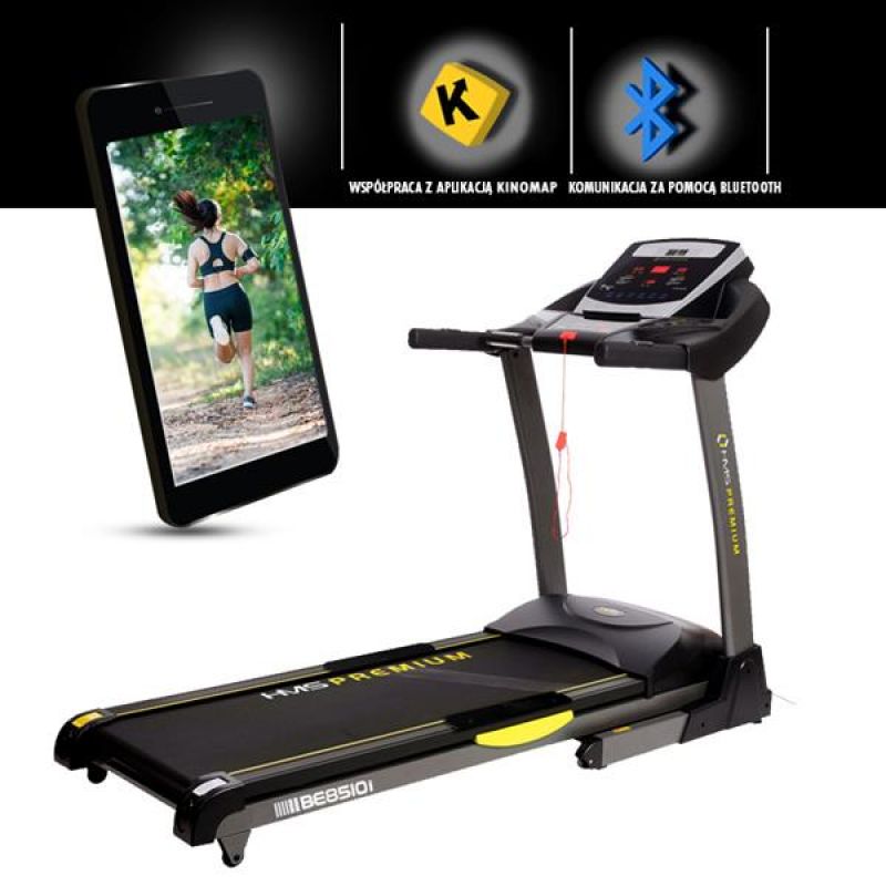 BE8510-i HMS PREMIUM ELECTRIC TREADMILL Accessories/Training equipment/Bieżnie Your Sports Performance