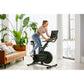 OVICX Q200X magnetic exercise bike with 15.6" TFT touchscreen, WIFI bluetooth & app