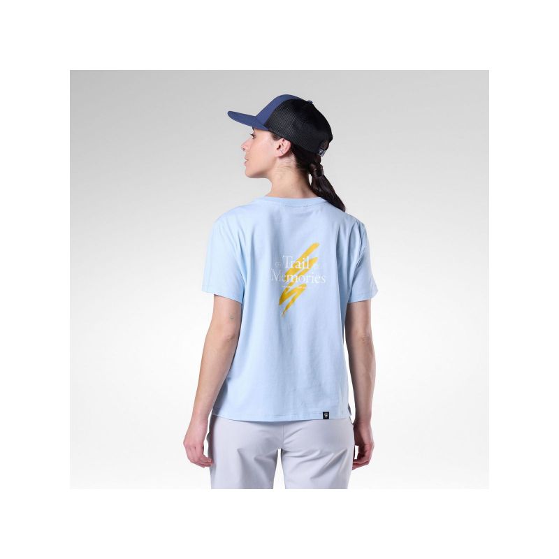 ROSSIGNOL Women's W Graphic Waterfall Tee Blue