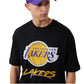 New Era NBA Los Angeles Lakers Script Mesh Tee M 60284737 Clothing/Lifestyle/T-shirts/New Era Your Sports Performance
