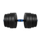 Bituminous adjustable dumbbells with connector 2x15kg REBEL ACTIVE In preparation Your Sports Performance