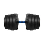 Bituminous adjustable dumbbells with connector 2x15kg REBEL ACTIVE In preparation Your Sports Performance