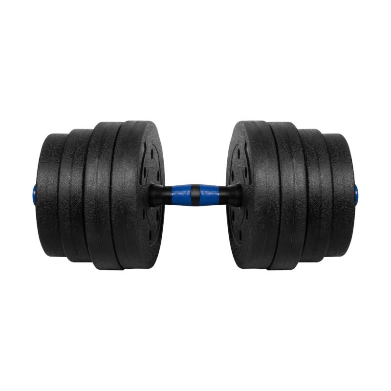 Bituminous adjustable dumbbells with connector 2x15kg REBEL ACTIVE In preparation Your Sports Performance