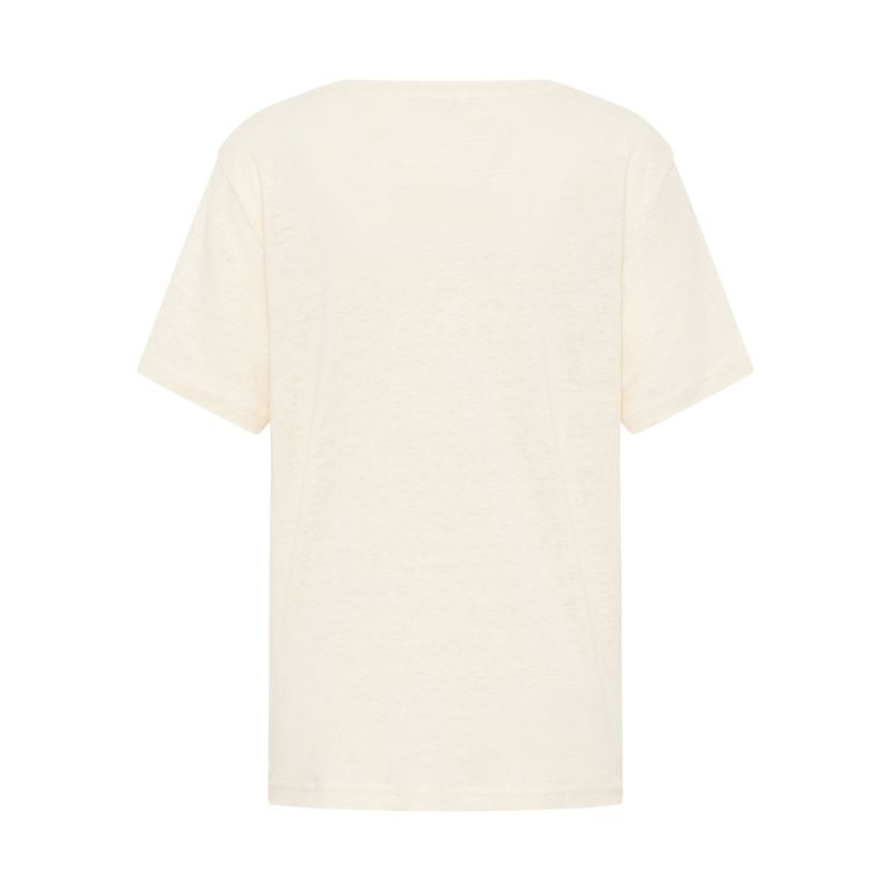 Mustang Alina C Linen T-shirt W 1013788 2045 Clothing/Lifestyle/T-shirts/Mustang Your Sports Performance