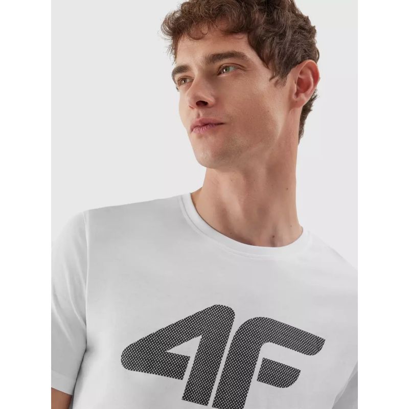 T-shirt 4F M 4FAW23TTSHM0877-10S Clothing/Lifestyle/T-shirts Your Sports Performance