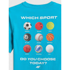 Boy's regular printed T-shirt 4F 4FJRSS26TTSHM3832-33S 4f