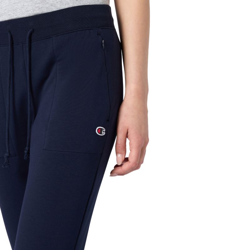 Champion Slim Pants Navy Blue 118041 BS501 Clothing Your Sports Performance