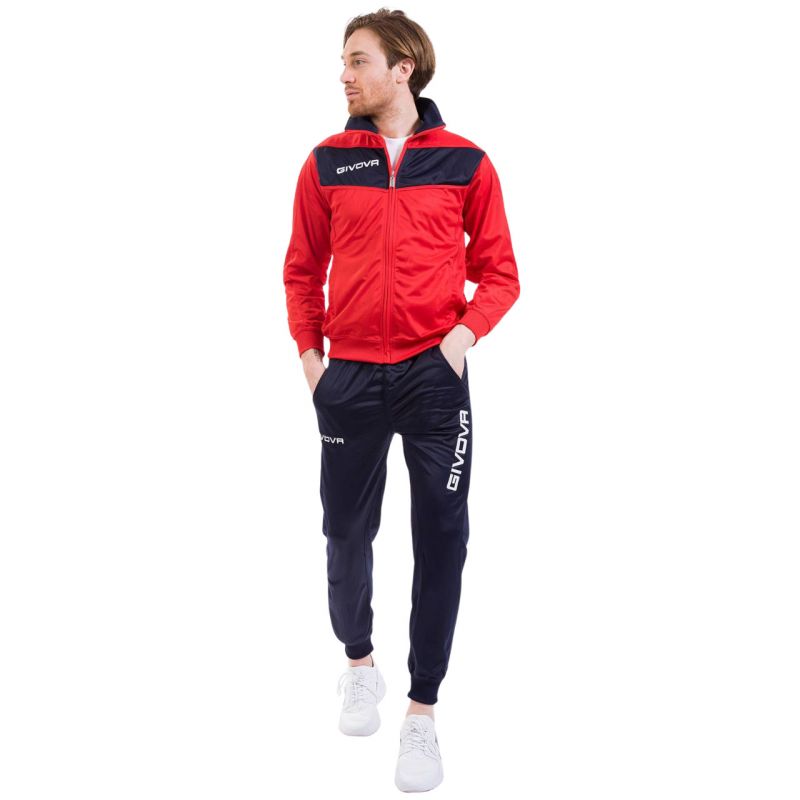 Tracksuit Givova Tuta Visa TR018 1204 Clothing/Football/Mężczyźni/Joma Givova