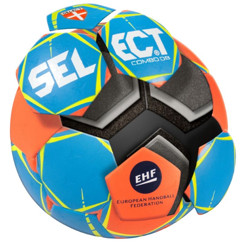 Select Combo DB Official EHF Handball COMBO BLU-ORG ball Accessories/Balls/Handball Your Sports Performance