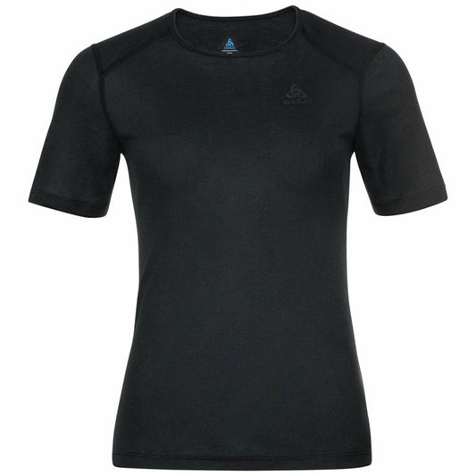 Odlo BL TOP crew neck s/s ACTIVE WARM ECO women's t-shirt size M Black Odzież militarna/Bielizna termoaktywna Your Sports Performance
