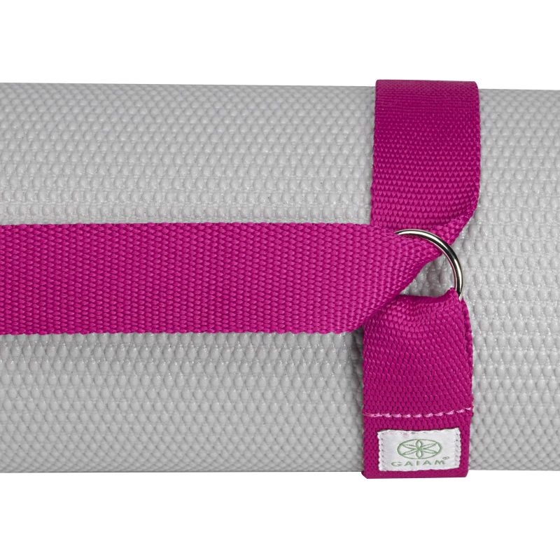 Gaiam pink yoga mat strap 61711 Accessories/Training equipment Your Sports Performance
