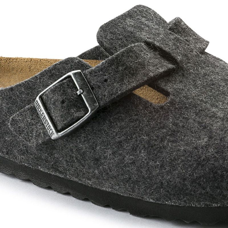 Birkenstock Boston FE Anthrazit 160373 flip-flops Footwear/Lifestyle/Birkenstock/Klapki/chodaki Birkenstock