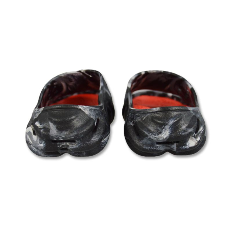 Crocs Echo Marbled Slide Pool Clogs in Black/Flame - 208467-0X9 Obuwie/Klapki Your Sports Performance