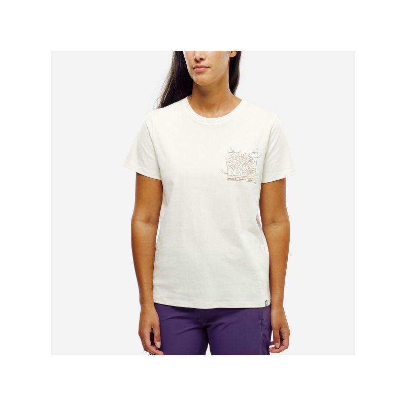 MILLET Cimaï Collab Ts Ss W women's t-shirt beige