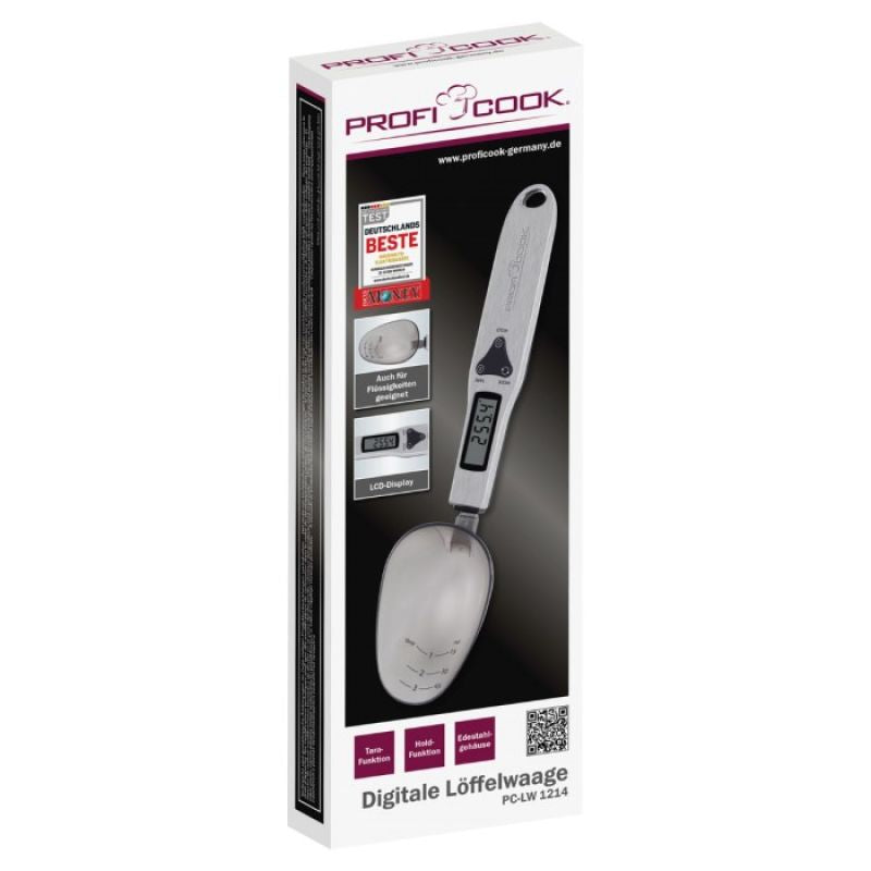 PROFICOOK PC-LW 1214 spoon kitchen scale AGD - Produkty/Wagi kuchenne Your Sports Performance